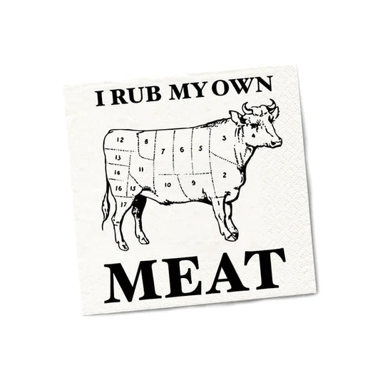 Napkins - I Rub My Own Meat