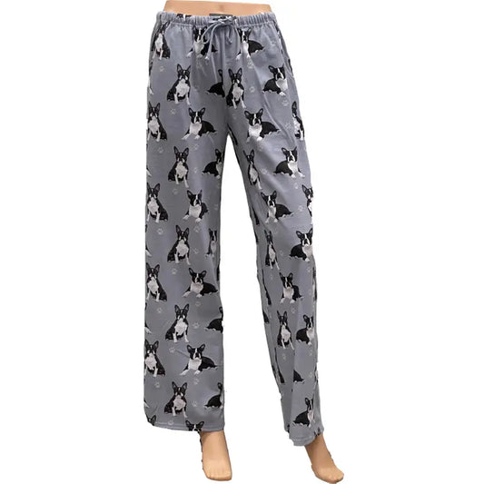 Pajama Bottoms - Boston Terrier