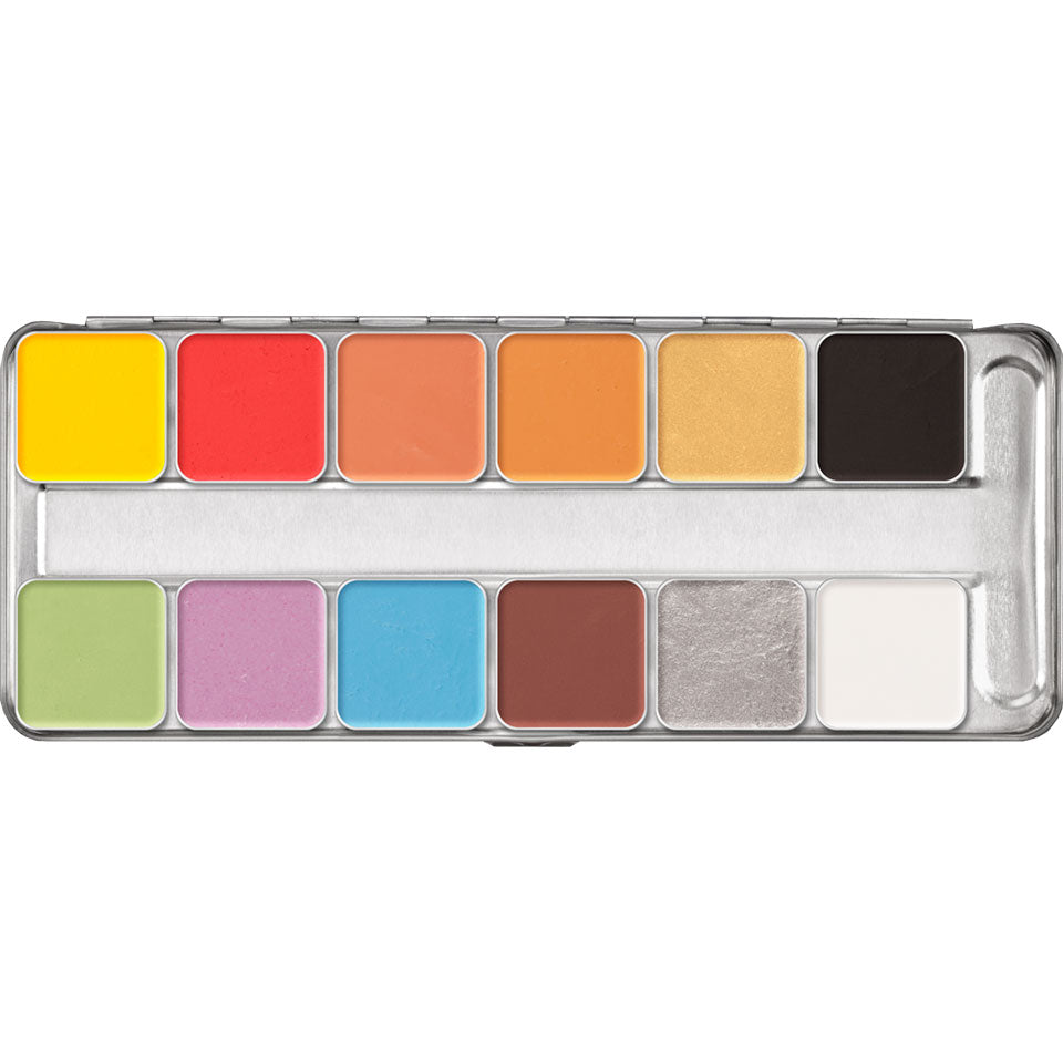 Pintura Watercolor Palette - 12 Colors