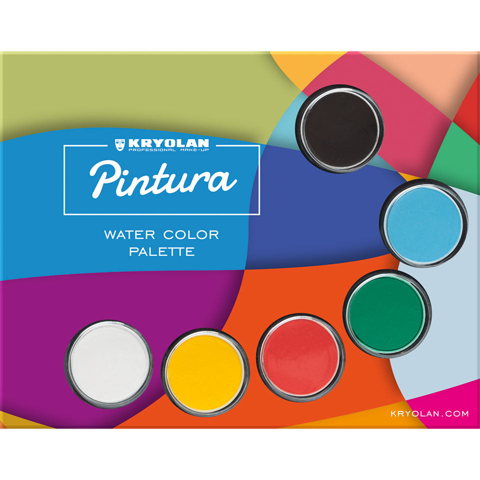 Pintura Watercolor Palette - 6 Colors