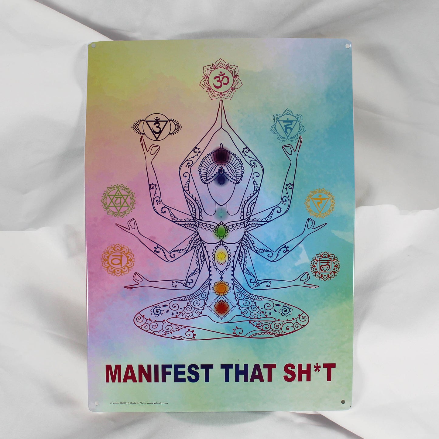 Metal Sign - Manifest That Shit