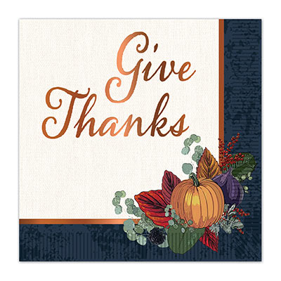Lunch Napkins - Fall Thanksgiving 16ct