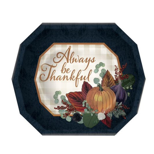 Dinner Plates - Fall Thanksgiving 8ct