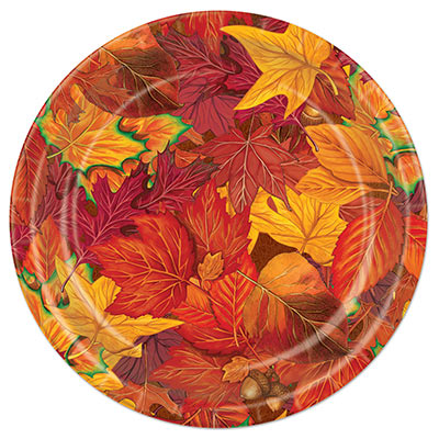 Lunch Plates - Fall Leaf 8ct