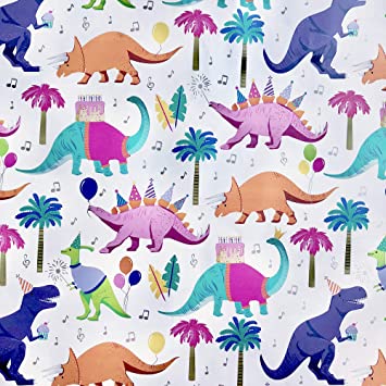 Wrapping Paper - Dino Party