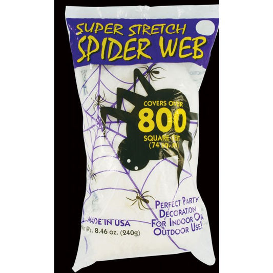 Super Stretch™ White Spider Web - 800 sq. ft.