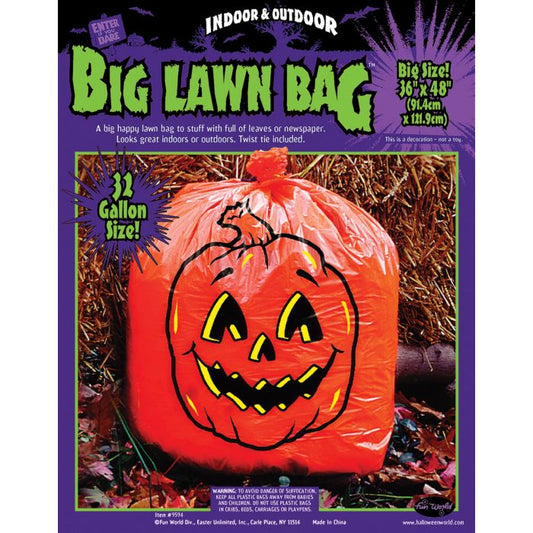 Pumpkin Lawn Bag