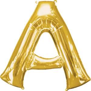 Letter "A" - Gold