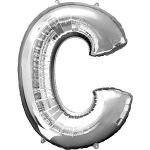 Letter "C" - Silver