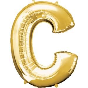 Letter "C" - Gold