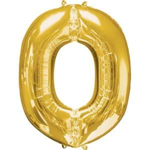 Letter "O" - Gold