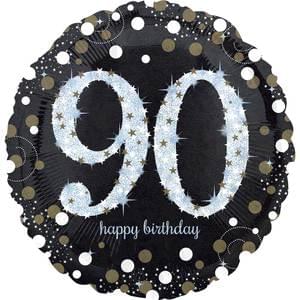 Birthday: #90 Holographic - 18"
