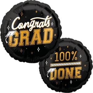 Graduation: 100% Done - 18"