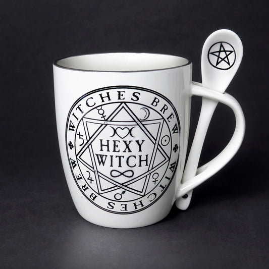 Cup & Spoon Set - Hexy Witch