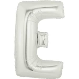 Letter "E" - Silver