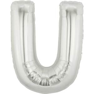 Letter "U" - Silver