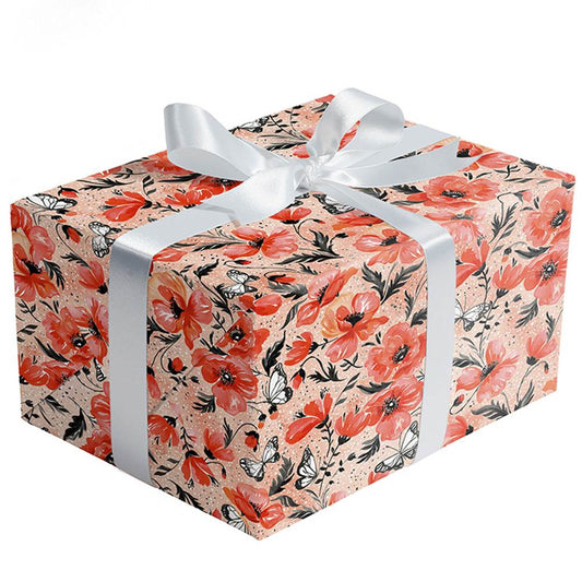 Wrapping Paper - Poppies