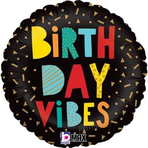 Birthday: Vibes - 18"