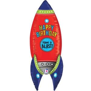 Birthday: Rocket - 36"