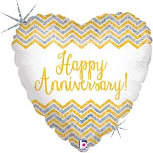 Anniversary: Chevron - 18"