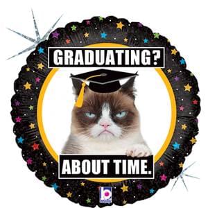 Graduation: Grumpy Cat - 18"