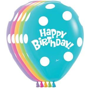 11" Birthday Polka Dot