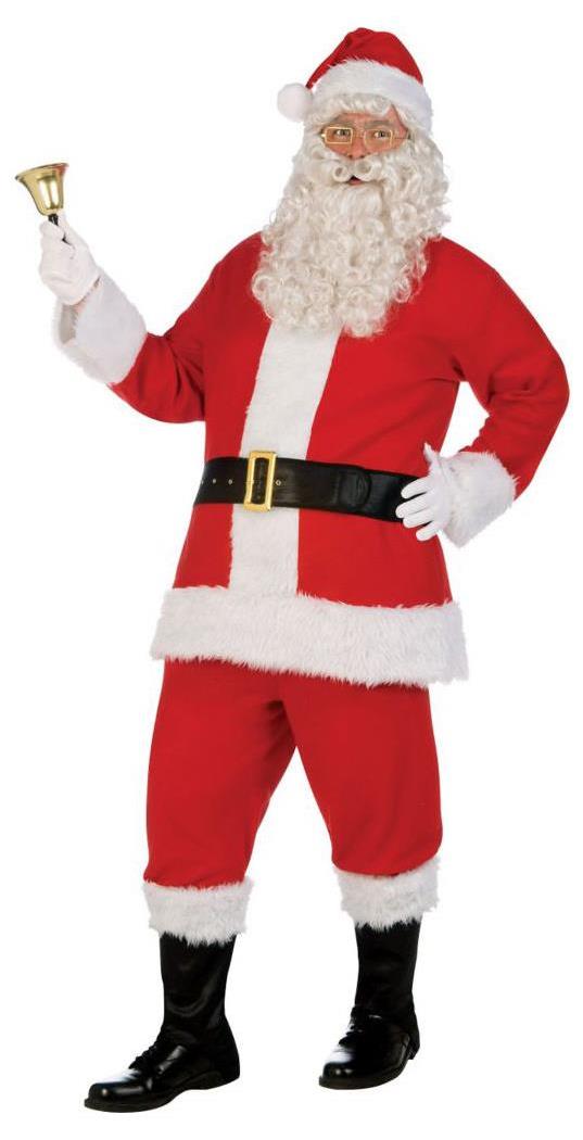 Santa Suit - Deluxe Flannel