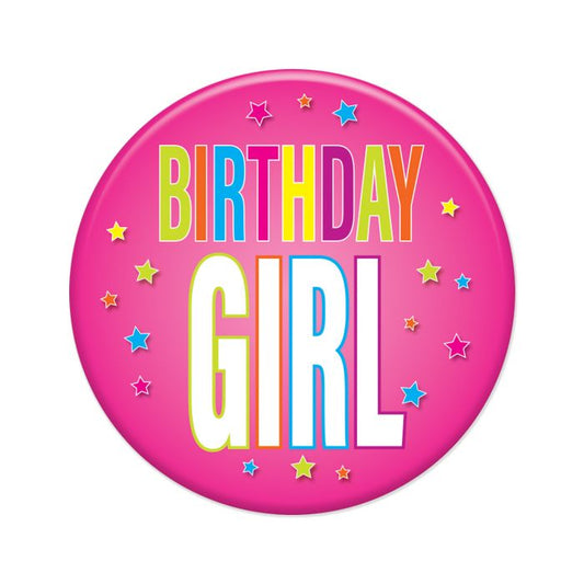 Button - Birthday Girl