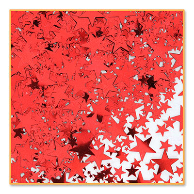 Confetti - Red Stars