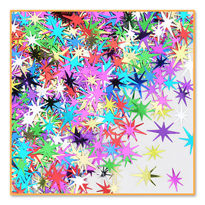 Confetti - Multi-Color Starbursts