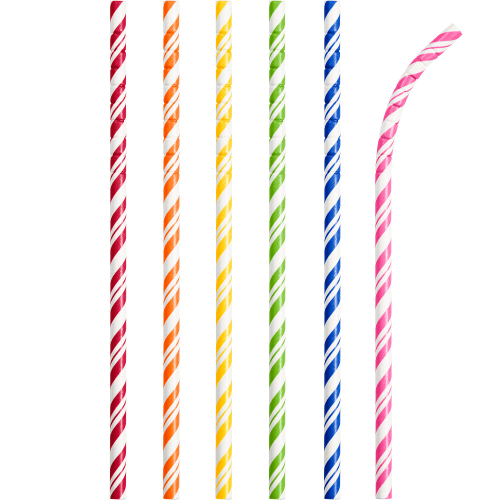 Straws - Assorted Stripes