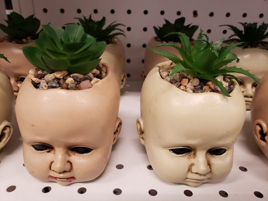 Doll Head Planter