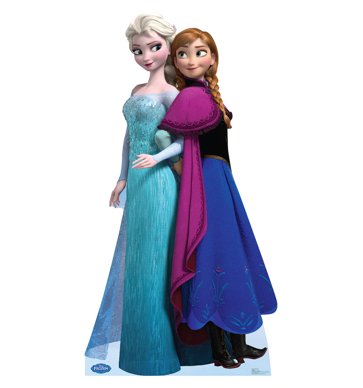Cardboard Cutout - Elsa and Anna