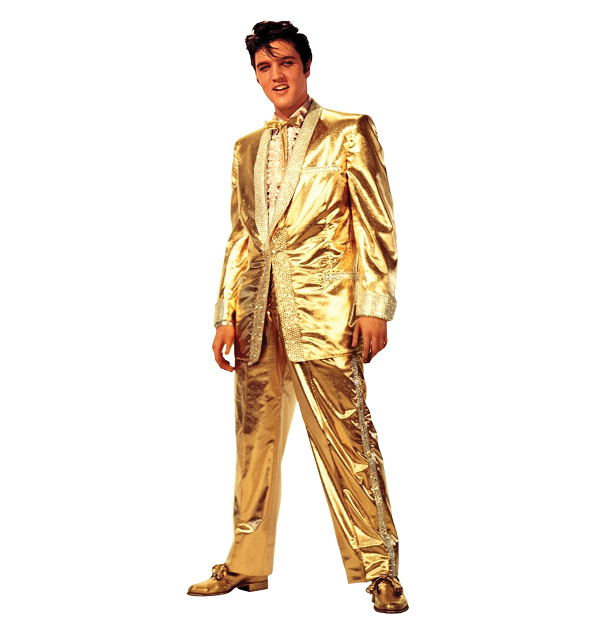 Cardboard Cutout - Elvis Presley Gold Suit
