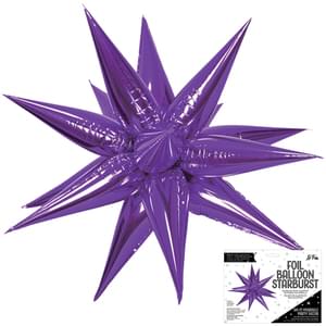 26" Starburst - Purple