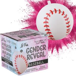 Gender Reveal: Baseball (Girl)