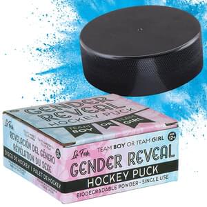 Gender Reveal: Hockey Puck (Boy)