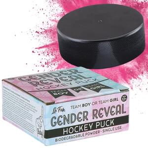 Gender Reveal: Hockey Puck (Girl)