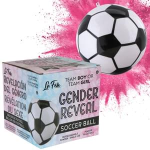 Gender Reveal: Soccer Ball (Girl)