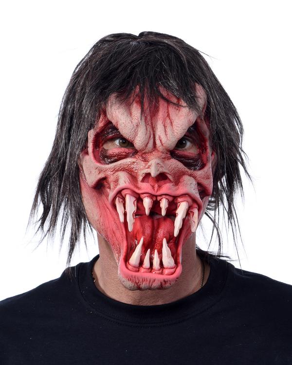 Fang-Monster Latex Face Mask