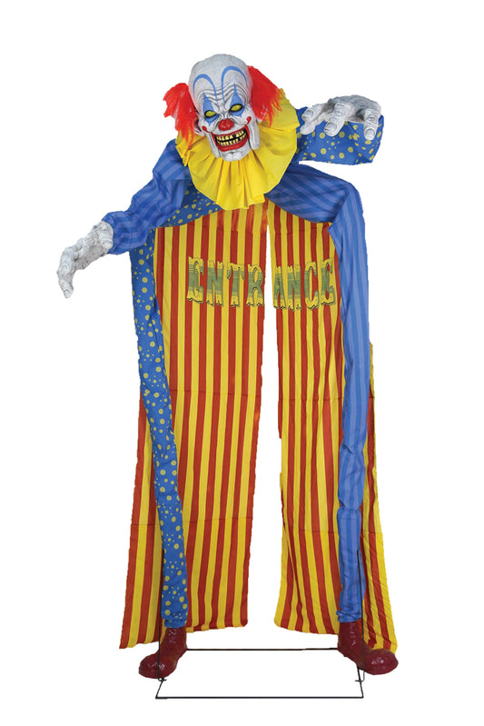 Looming Clown Animated Archway