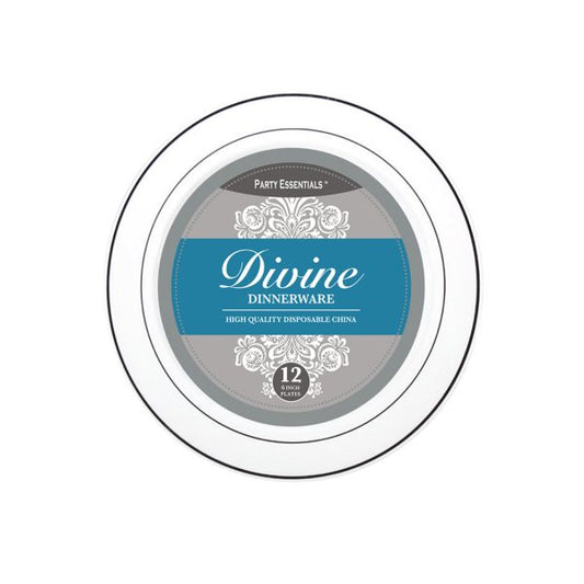 9" Divine Plates 12ct