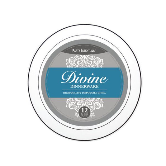 7.5" Divine Plates 12ct