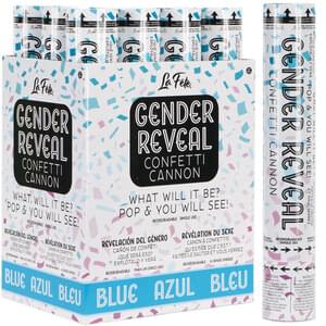 Gender Reveal Cannon - Blue Confetti