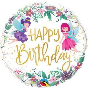 Happy Birthday Fairy - 18"