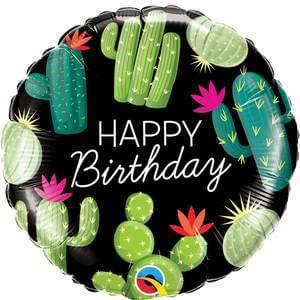 Birthday: Cactuses - 18"