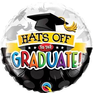 Graduation: Hats Off - 18"