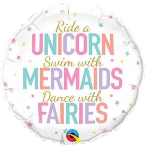 Unicorn/ Mermaid/ Fairies - 18"