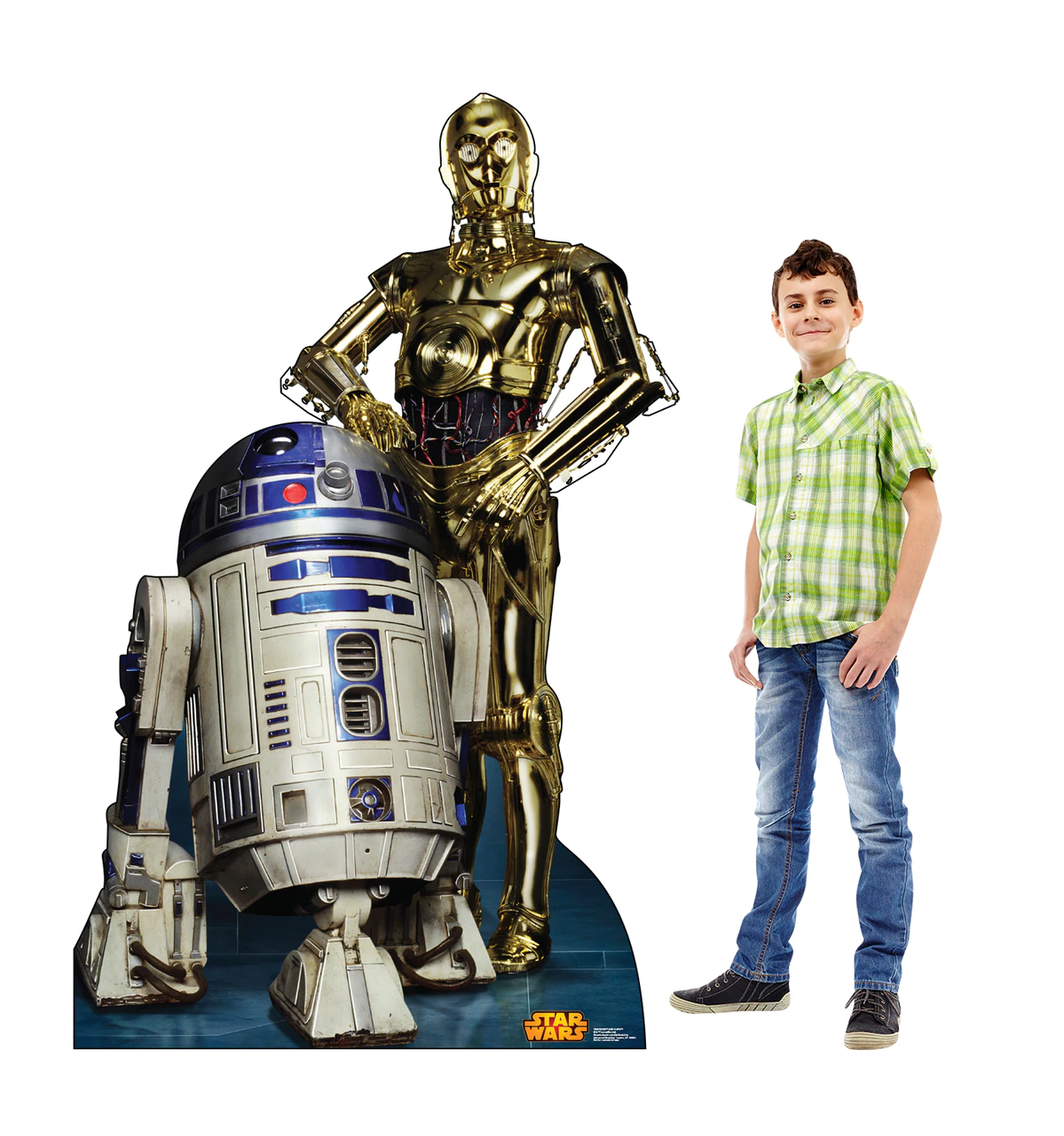 Cardboard Cutout - R2-D2 and C-3PO