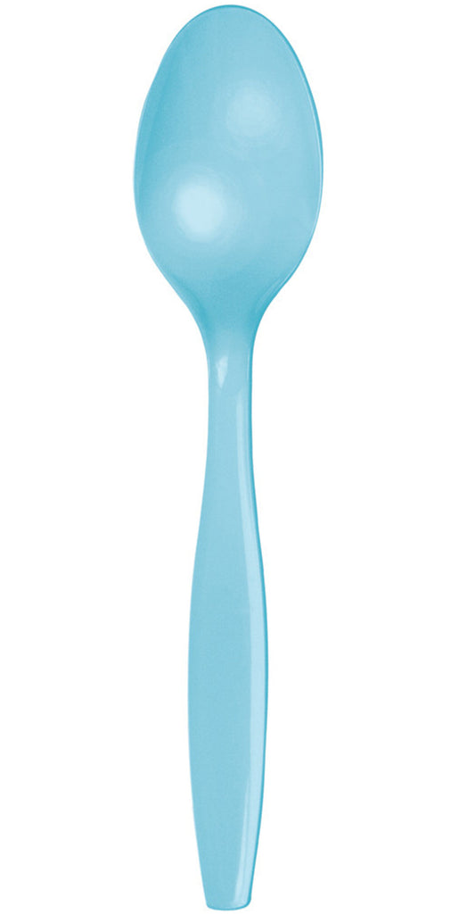 Spoons - Pastel Blue 24 ct